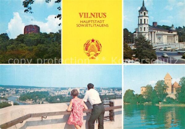 Vilnius Gediminas-Turm Bildergalerie Trakai