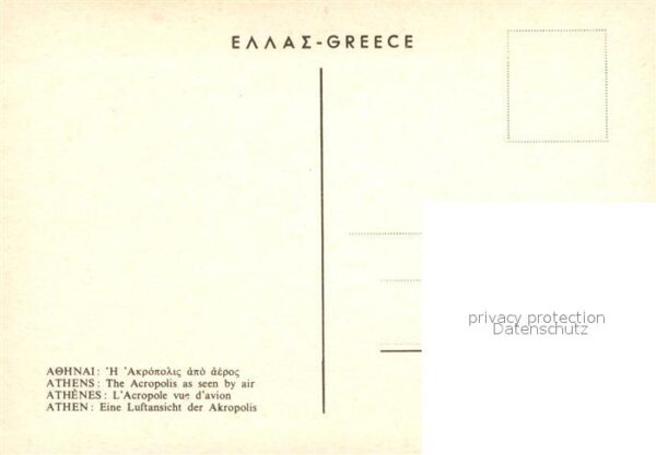 Athen Griechenland Fliegeraufnahme Akropolis – Bild 2
