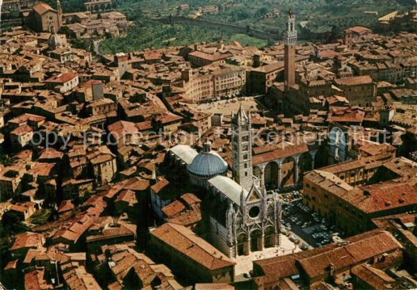 Siena Duomo Veduta Aerea