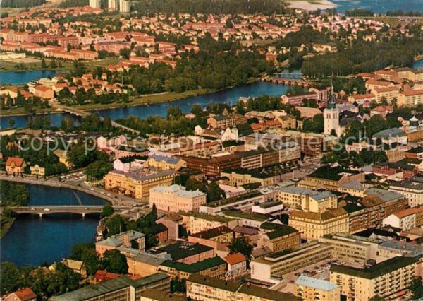 Karlstad Sweden Fliegeraufnahme