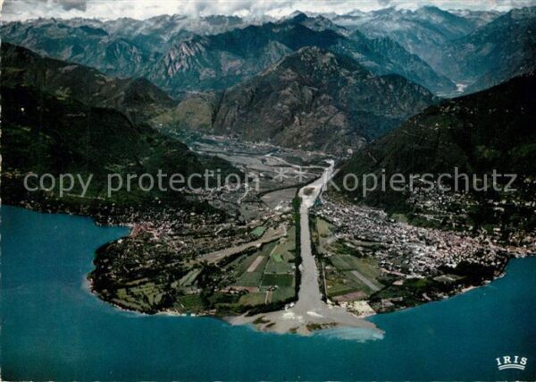 Lago Maggiore Veduta Aerea Ascona Locarno Monte Bre C