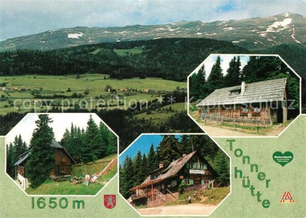 Muehlen Steiermark Tonnerhütte am Zirbitzkogel Landschafts