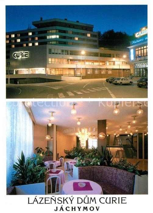 Jachymov Lazensky dum Curie Hotel Curie