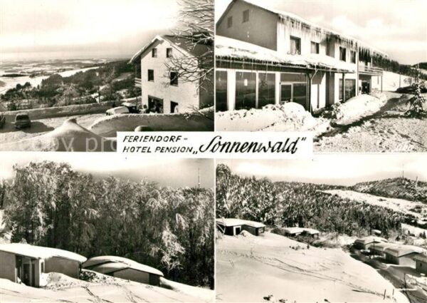 Langfurth Schoefweg Feriendorf Hotel Pension Sonnenwald Win