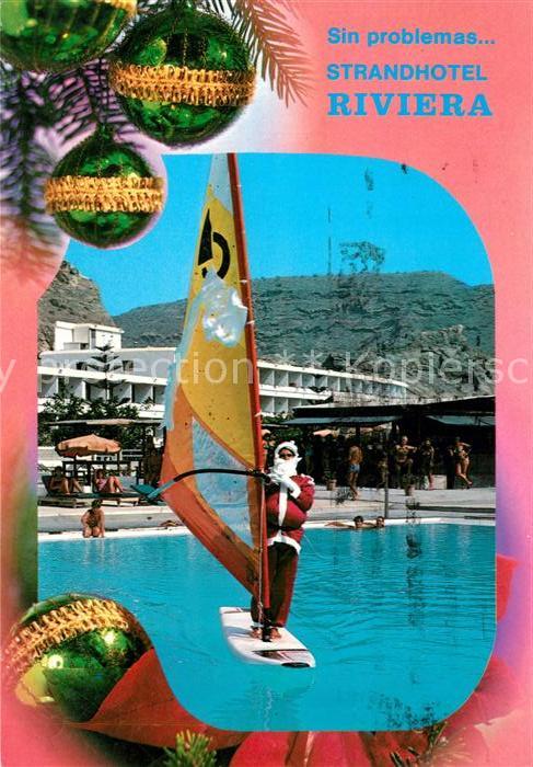 Gran Canaria Strandhotel Riviera Swimming Pool Winds