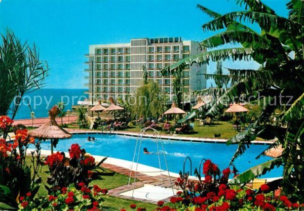 Torremolinos Piscina Hotel Siroco y Hotel Riviera