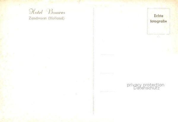 Zandvoort Holland Hotel Bouwes Restaurant Fremdenzimmer S – Bild 2