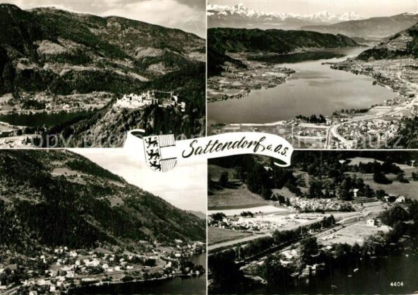 Sattendorf Alpenpanorama Fliegeraufnahme