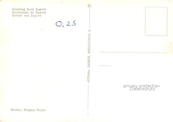 Zagreb Teilansichten Innenstadt Platz Kirche H – Bild 2