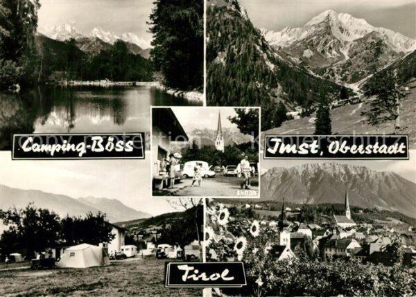 Imst Tirol Campingplatz See Landschaftspanorama Al