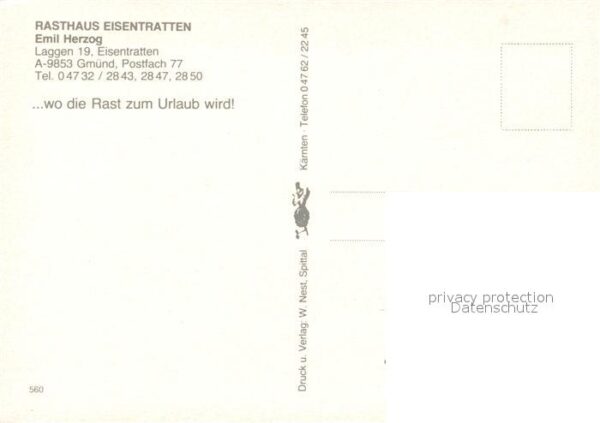 Gmuend Kaernten Rasthaus Eisentratten Restaurant – Bild 2