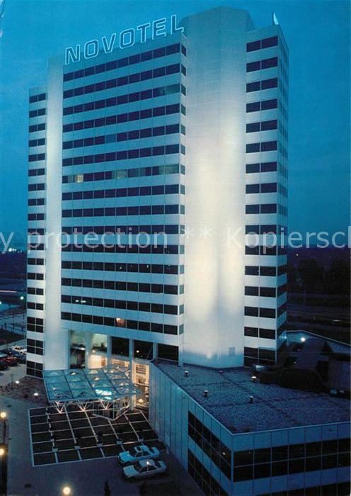 Rotterdam Novotel Rotterdam Brainpark Nachtaufnah