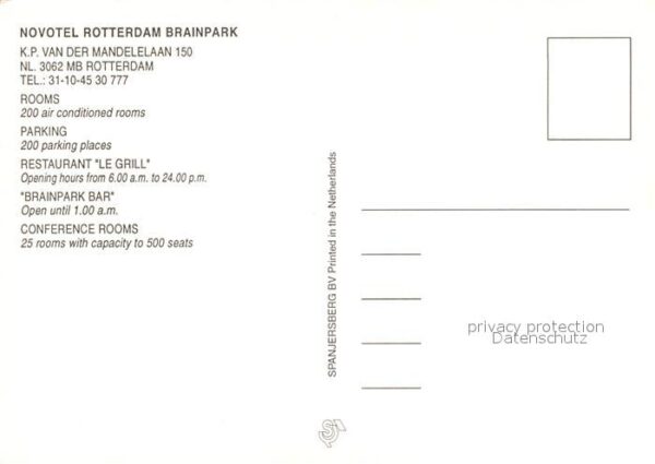 Rotterdam Novotel Rotterdam Brainpark Nachtaufnah – Bild 2