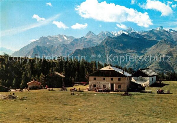 Saltaus Tallner Alm Hierzerhütte Alpenpanorama