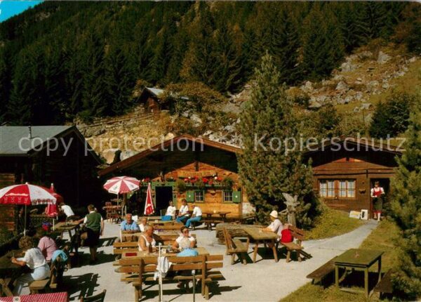 Ginzling Jausenstation Tristenbachalm Zillertal