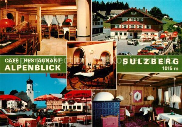 Sulzberg Vorarlberg Cafe Restaurant Alpenblick