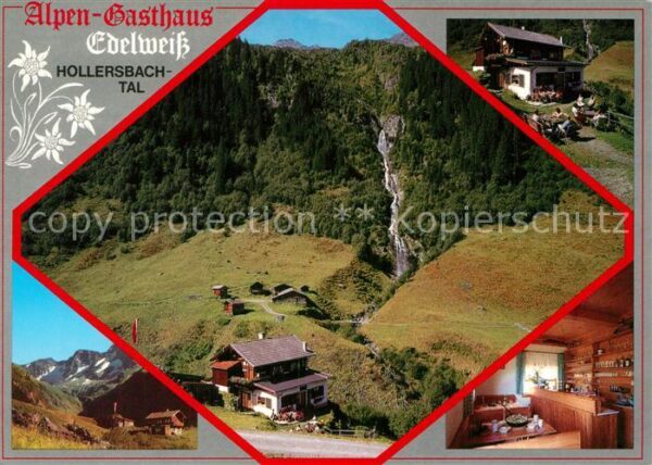 Hollersbach Pinzgau Alpengasthaus Edelweiss Hollersbachtal