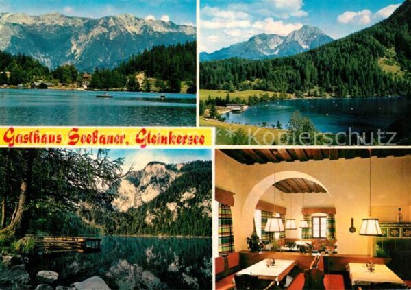 Rossleithen Gasthaus Seebauer Gleinkersee Alpenpano