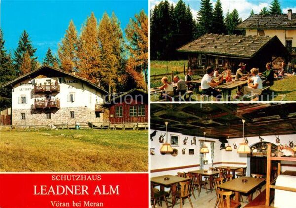 Voeran Verano Schutzhaus Leadner Alm Berggaststätte J