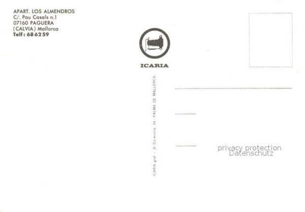 Paguera Mallorca Islas Baleares Apartamentos Los Almendros Parque – Bild 2