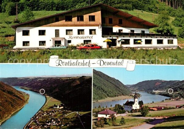 Engelhartszell Donau Oberoesterreich Rothalerhof Nibelungenstrasse Panorama