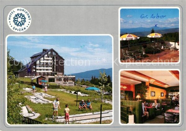 Zelezna Ruda Markt Eisenstein Hotel Horizont Minigolf Restaurant Terr