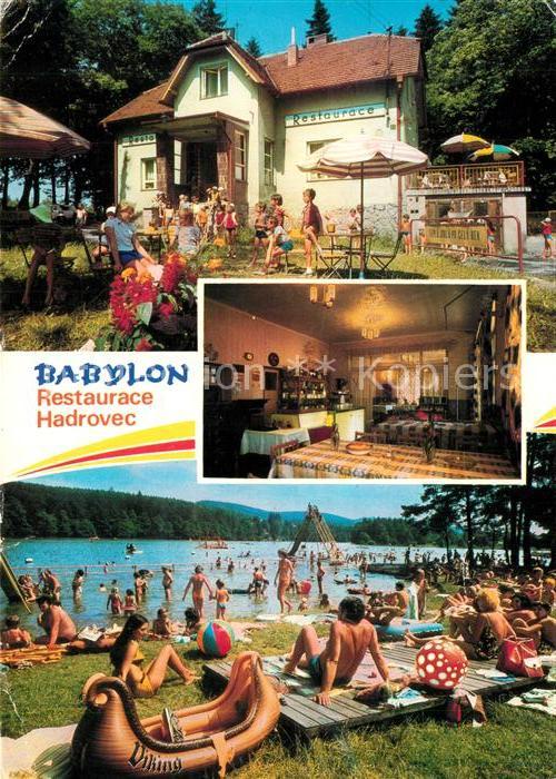 Babylon Babilon Restaurace Jednoty Hadrovec Badestrand