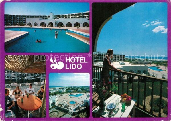Tunis Hotel Lido Swimming Pool Meerblick
