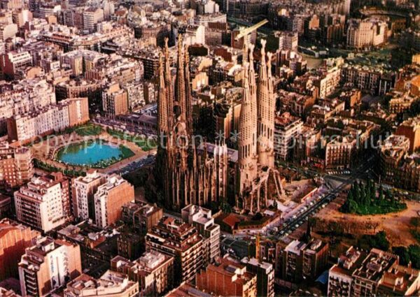 Barcelona Cataluna La Sagrada Familia Kirche der Heiligen
