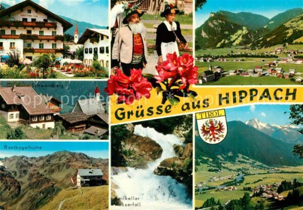 Hippach Gasthof Pension Trachten Gesamtansicht