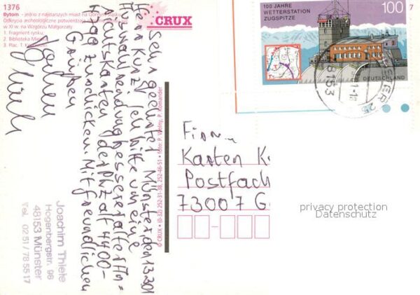 Bytom Beuthen Fragment rynku Biblioteka Miejska Plac – Bild 2