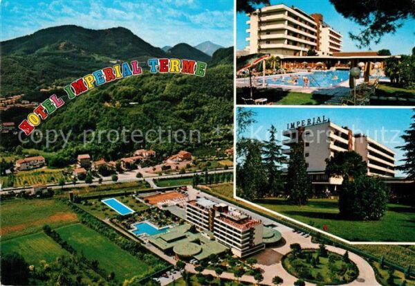 Montegrotto Terme Hotel Imperial Terme Fliegeraufnahme