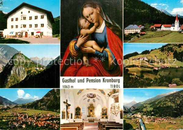 Kronburg Tirol Gasthof Pension Kronburg Wallfahrtskirc