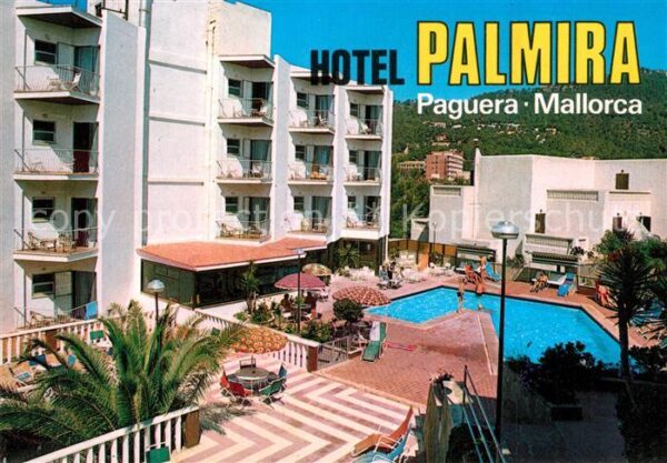 Paguera Mallorca Islas Baleares Hotel Palmira Piscina