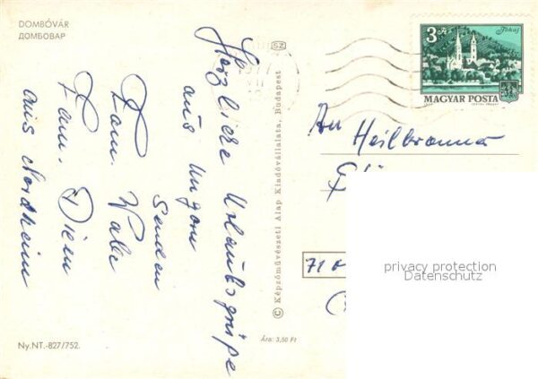 Dombovar Hotels Hochhäuser Lehrerbildungsanstalt – Bild 2