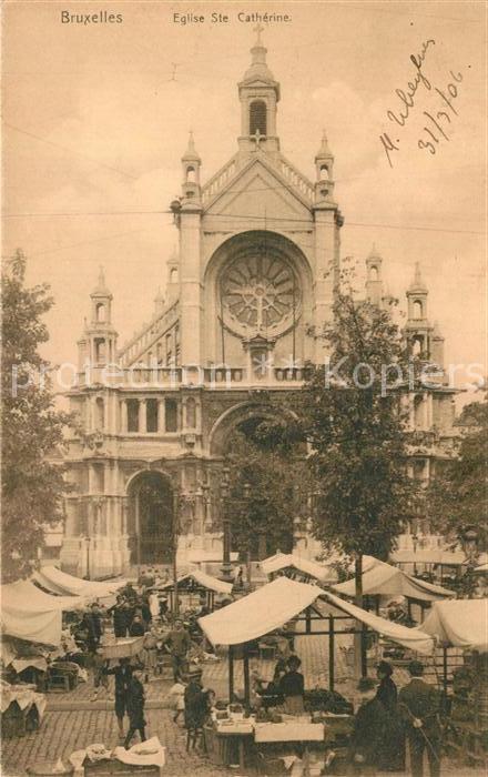 Bruxelles Bruessel Eglise Sainte Cathérine