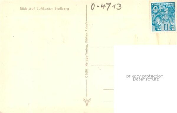 Stolberg Harz Panorama Luftkurort – Bild 2