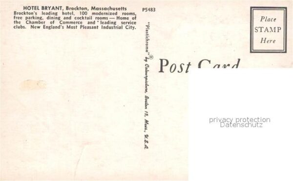 Brockton Massachusetts Hotel Bryant – Bild 2