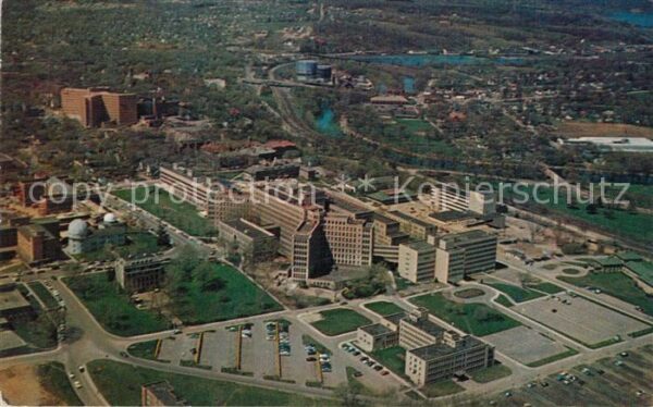 Detroit Michigan University Hospital buildings
