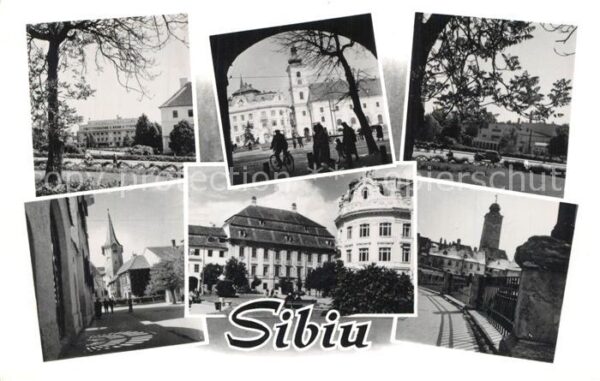 Sibiu Hermannstadt Teilansichten Innenstadt