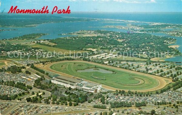 Oceanport Monmouth Park aerial view