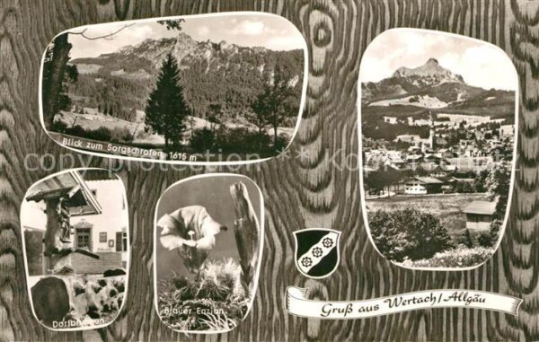 Wertach Landschaftspanorama Sorgschrofen Dorfbr