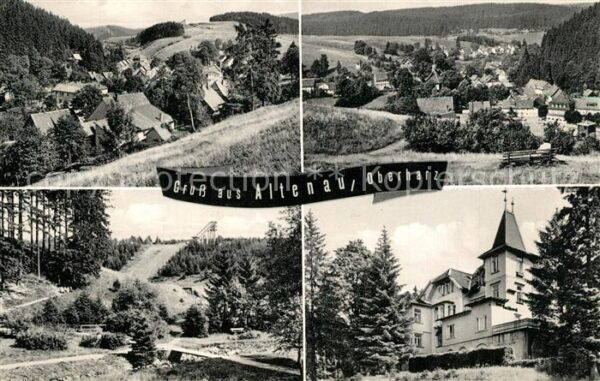 Altenau Harz Teilansichten Landschaftspanorama Skisp