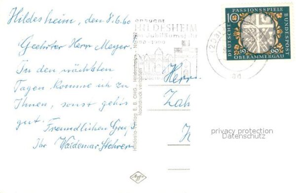 Hildesheim St Michaelskirche einst und heute Mitte – Bild 2