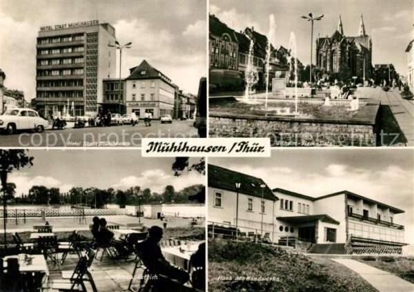 Muehlhausen Thueringen Hotel Stadt Mühlhausen Wilhelm Pieck Pl