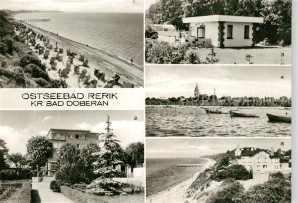 Rerik Ostseebad Strand Kurhaus Wochenendhäuser Haff Bli
