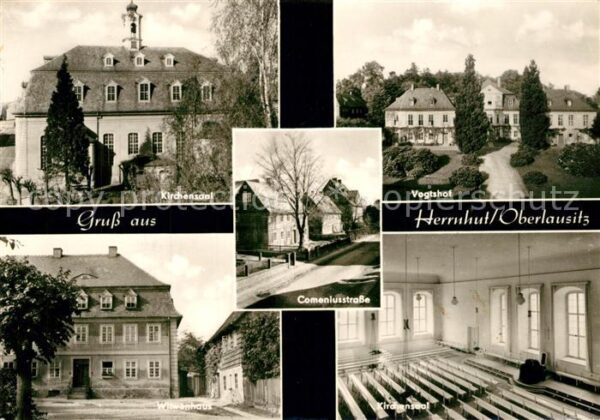 Herrnhut Kirchensaal Comeniusstrasse Vogtshof Wi