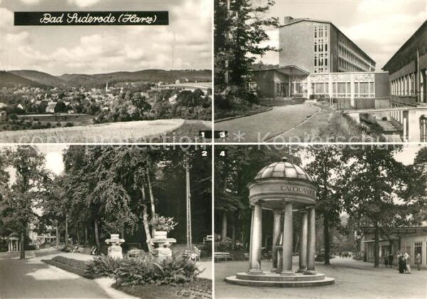 Bad Suderode Panorama Kuranlage Sanatorium Willi Aga