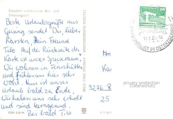 Geising Erzgebirge Teilansichten Erholungsort – Bild 2