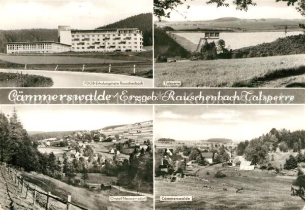 Caemmerswalde FDGB Erholungsheim Rauschenbach Talsper